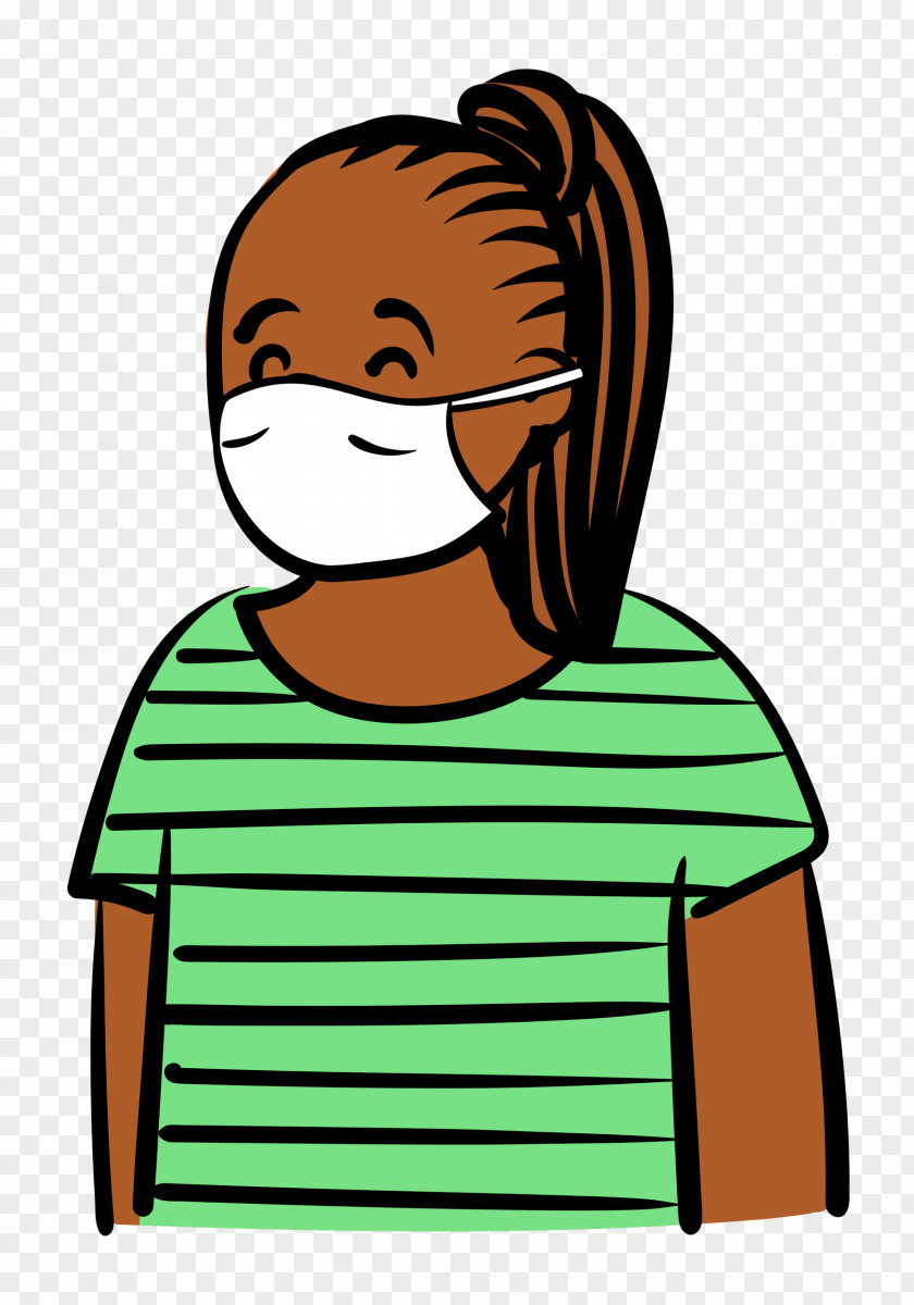 Woman Medical Mask Coronavirus PNG