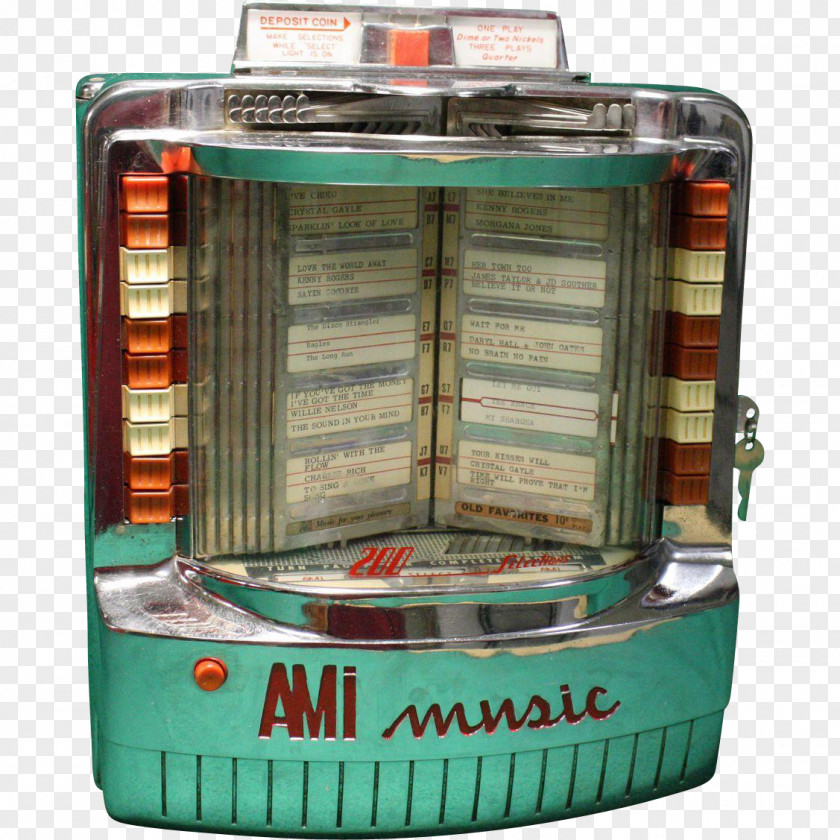 BAL-AMi Jukeboxes 1960s 1950s Coin PNG