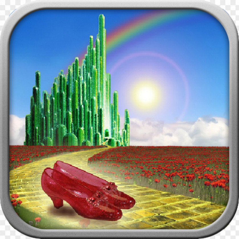 Peoria Players Theatre The Wizard Of Oz Emerald City Yellow Brick Road Ruby Slippers PNG