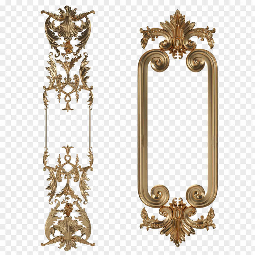 Gold Pattern PNG