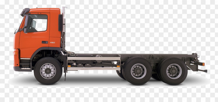 Orange Truck Logistics Transport Information System Sensor PNG