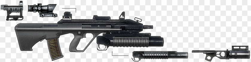 Weapon Trigger Battlefield: Bad Company 2 Firearm Heckler & Koch HK416 PNG