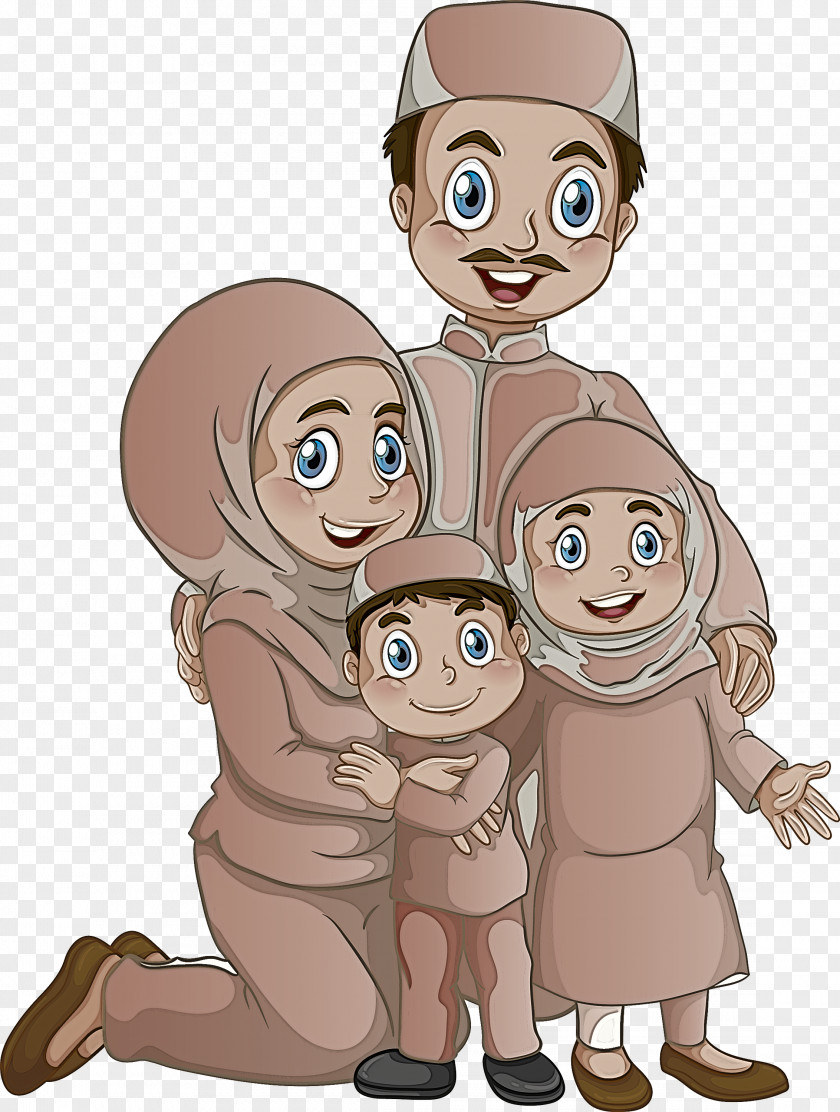 Muslim People PNG