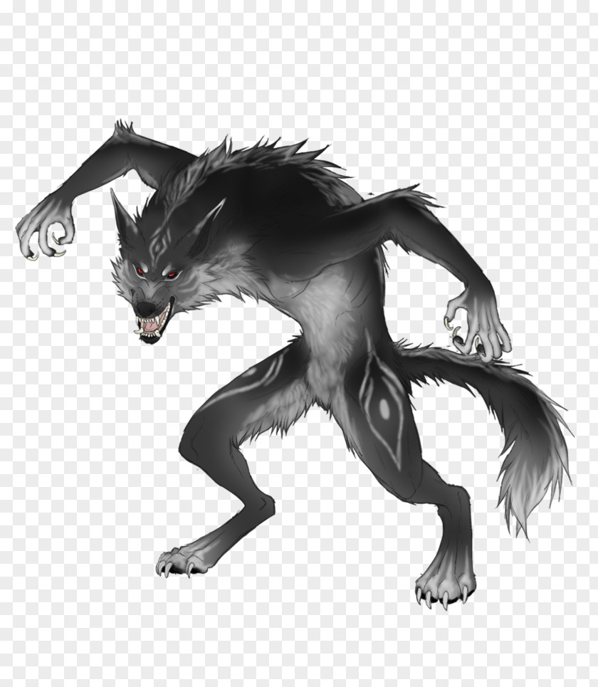 Werewolf Kill Drawing Gray Wolf Comics Reindeer PNG