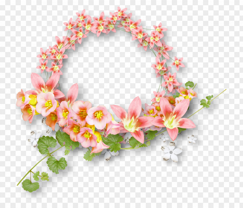 Flower Border Picture Frame Photography PNG