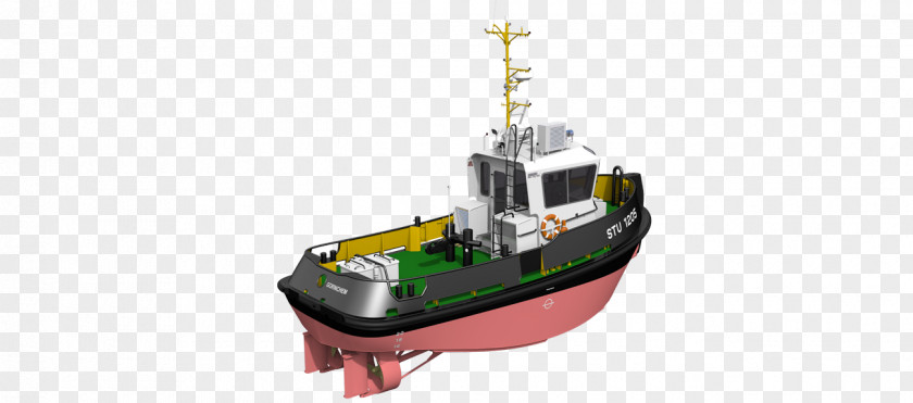 Pilot Boat Clyde Puffer Ship Cartoon PNG