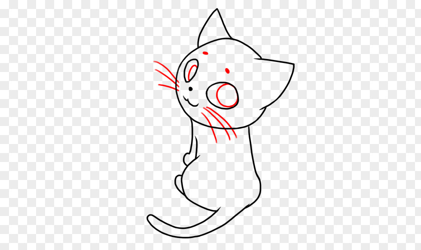 Whiskers Cat Clip Art /m/02csf Drawing PNG