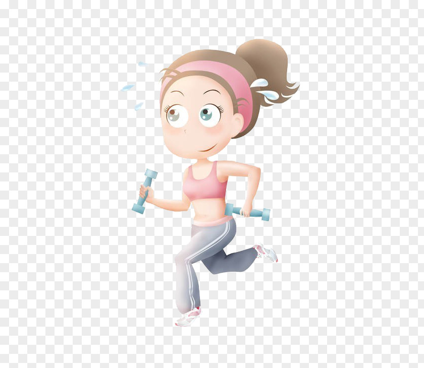 Women Are Exercising Running Jogging Sport Illustration PNG
