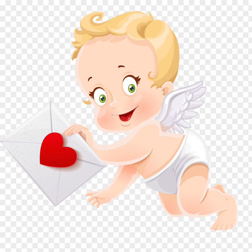 Babys Ornament Vector Graphics Cupid Image Love Stock Illustration PNG