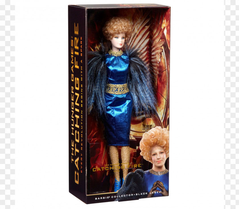 The Hunger Games Effie Trinket Doll Barbie Toy PNG