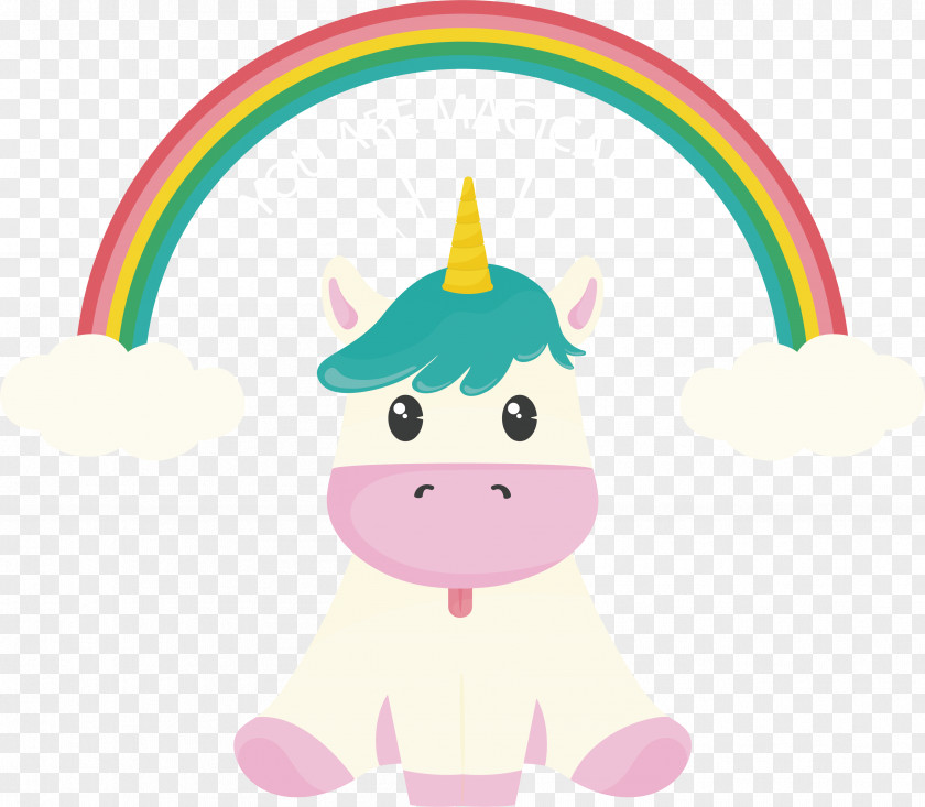The Unicorn Sitting On Ground Computer File PNG