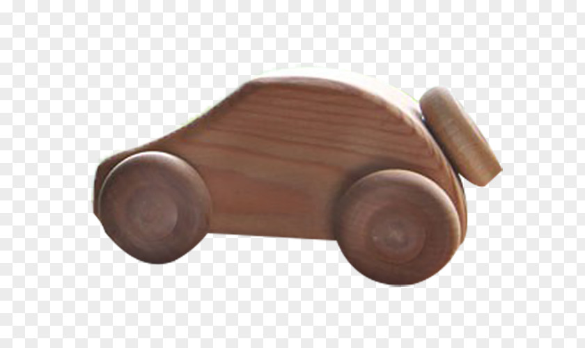 Wooden Cartoon Car Wood PNG