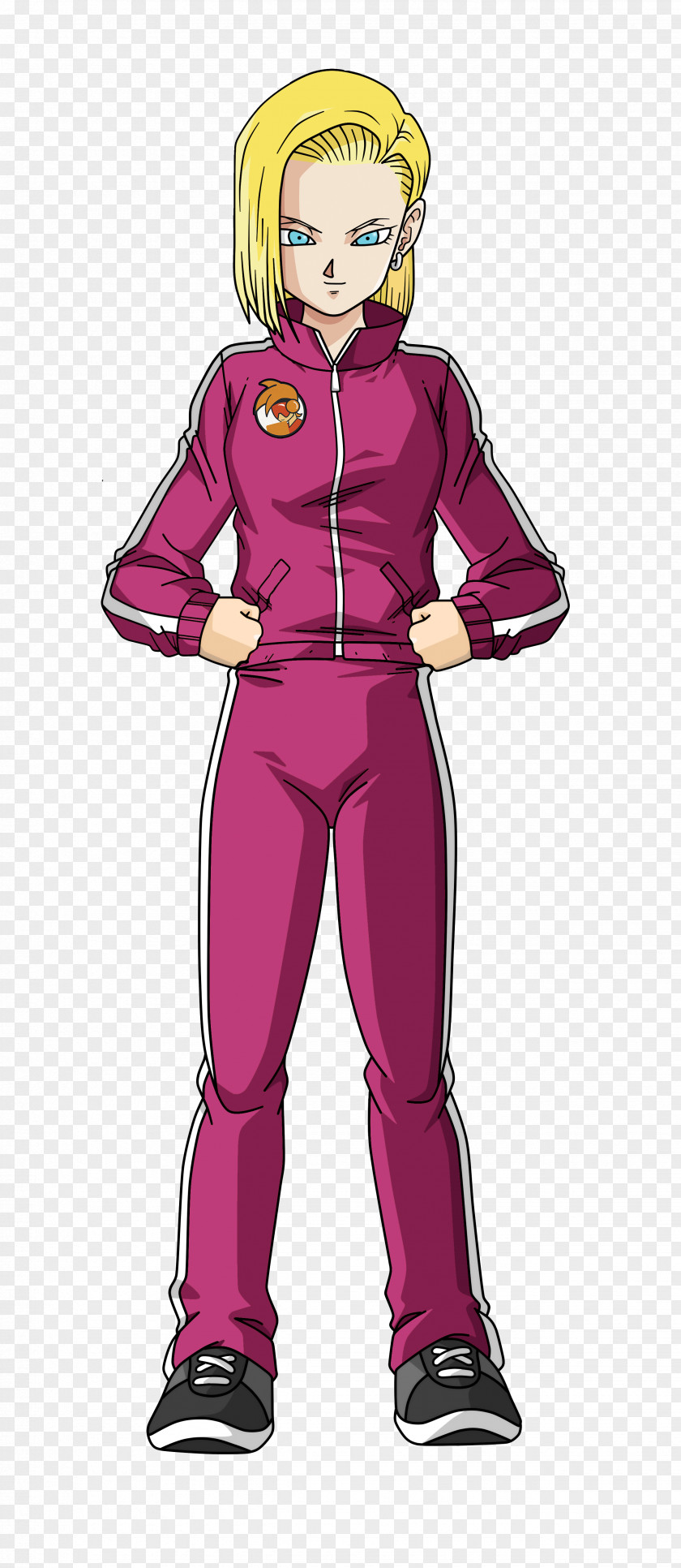Android 18 Dragon Ball Heroes Cell 17 Goku PNG Goku, Pink Poster clipart PNG
