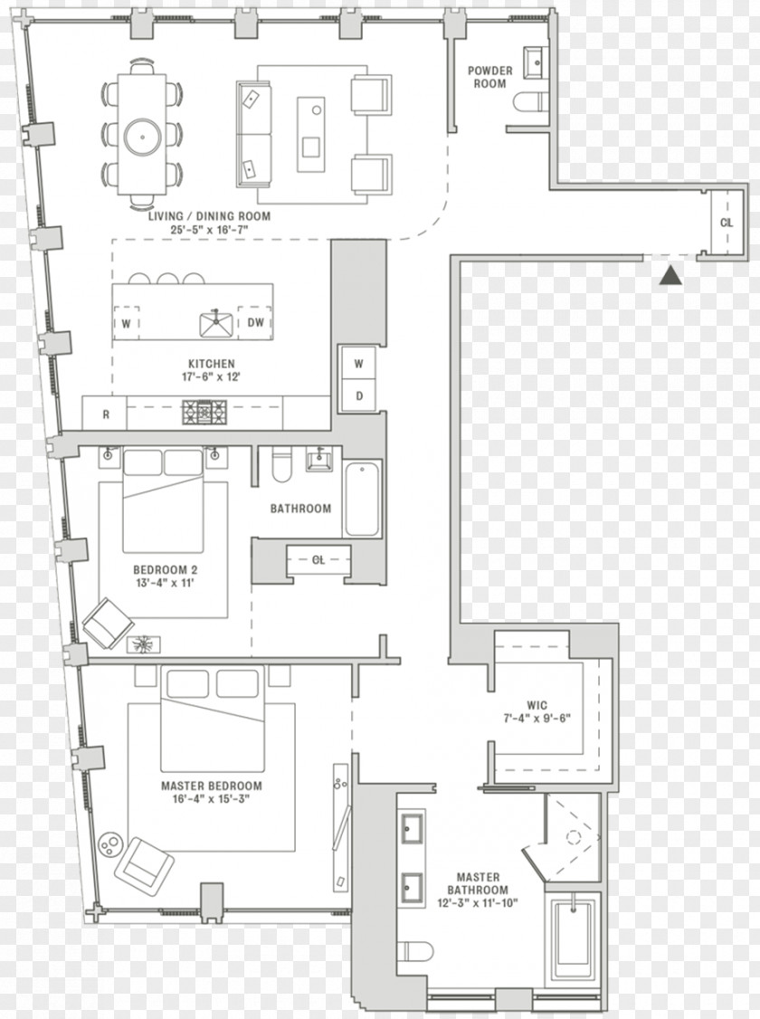 Design Floor Plan 432 Park Avenue Metropolitan Tower Architecture PNG