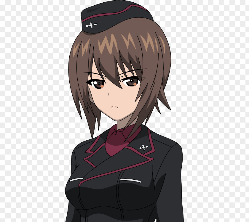 GIRLS Und PANZER Miho Nishizumi Tank Art Cosplay Costume PNG