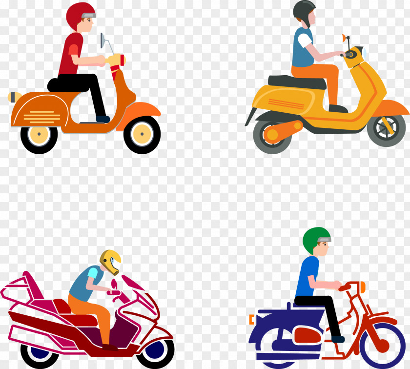 Motorcycle Collection Icon Car Scooter Vehicle PNG