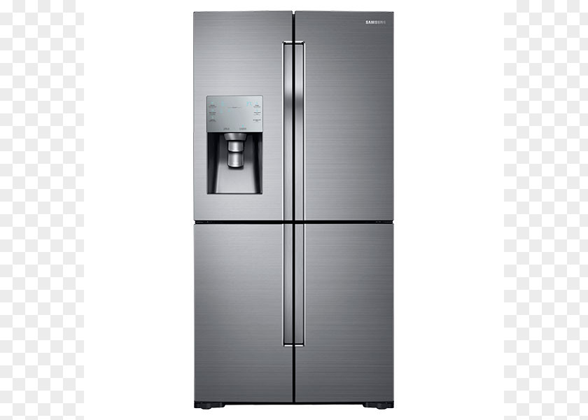 Refrigerator Samsung RF28K9070S Home Appliance Whirlpool WRF535SMH PNG