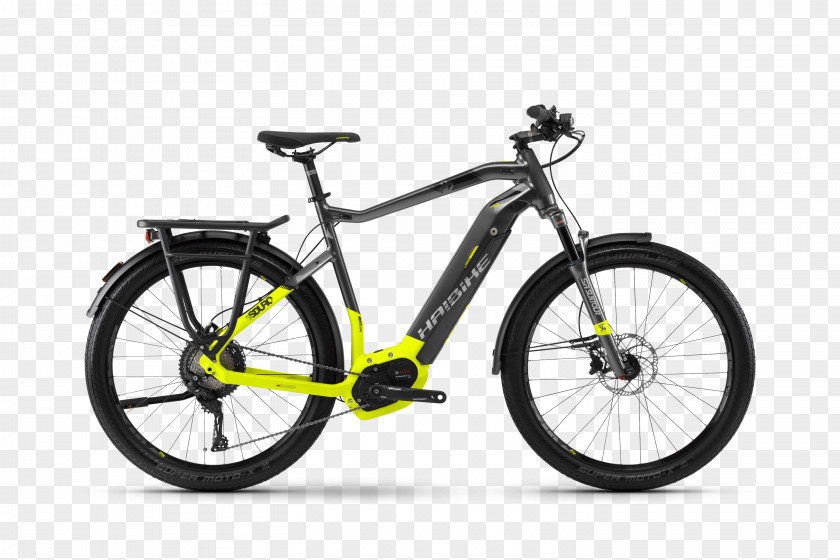 Trekking Electric Bicycle Haibike Mountain Bike Hybrid PNG