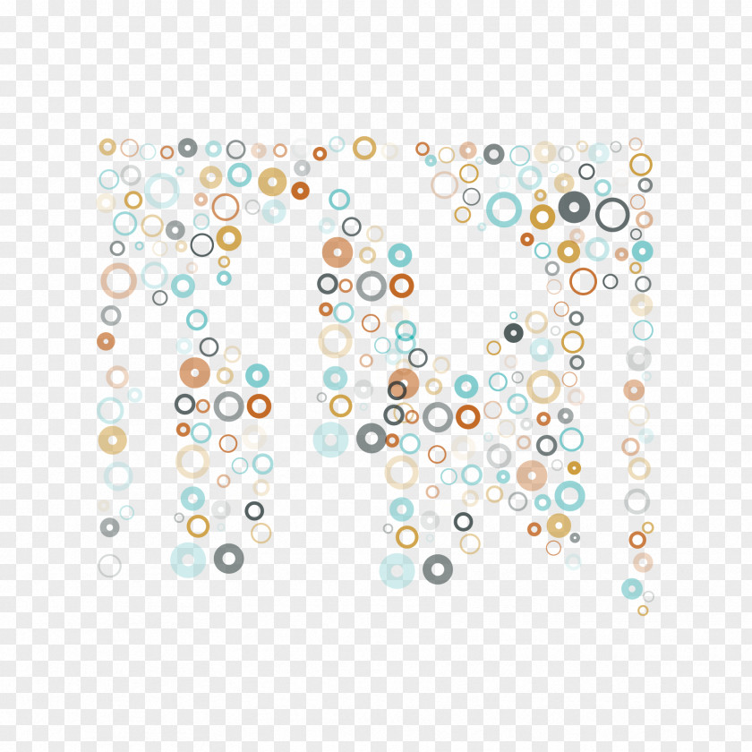 Vector Color Ring Decoration Circle Area Pattern PNG