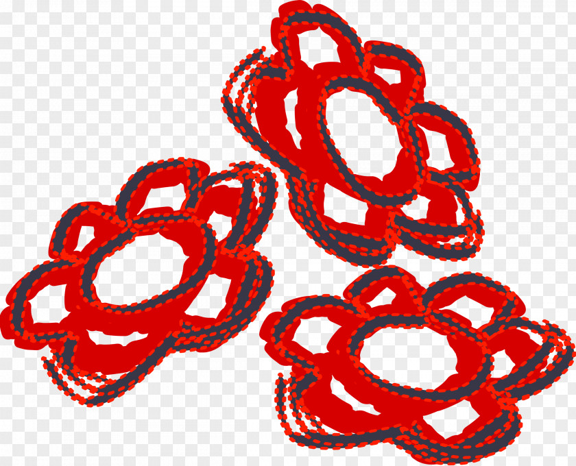 Barbed Wire Flower PNG