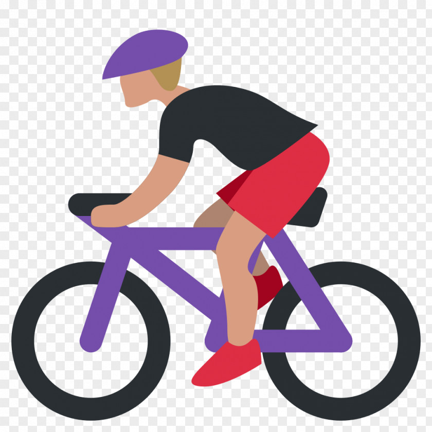Bicycles Emoji Cycling Bicycle SMS Bicyclist Mountain PNG