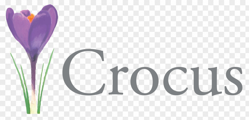 Crocus Pic Logo Brand Font PNG