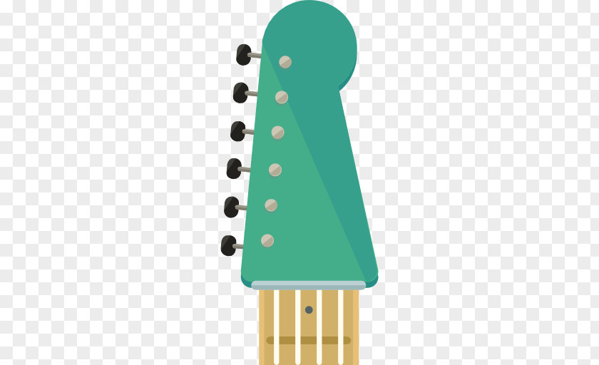 Her Blue Guitar Tuning Icon PNG