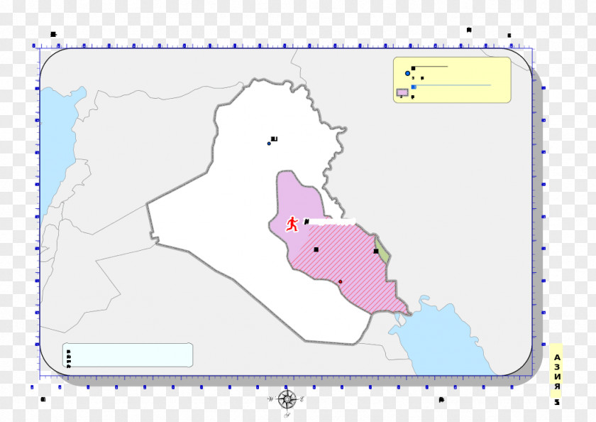 Map Iraq Wikimedia Commons Point Angle PNG