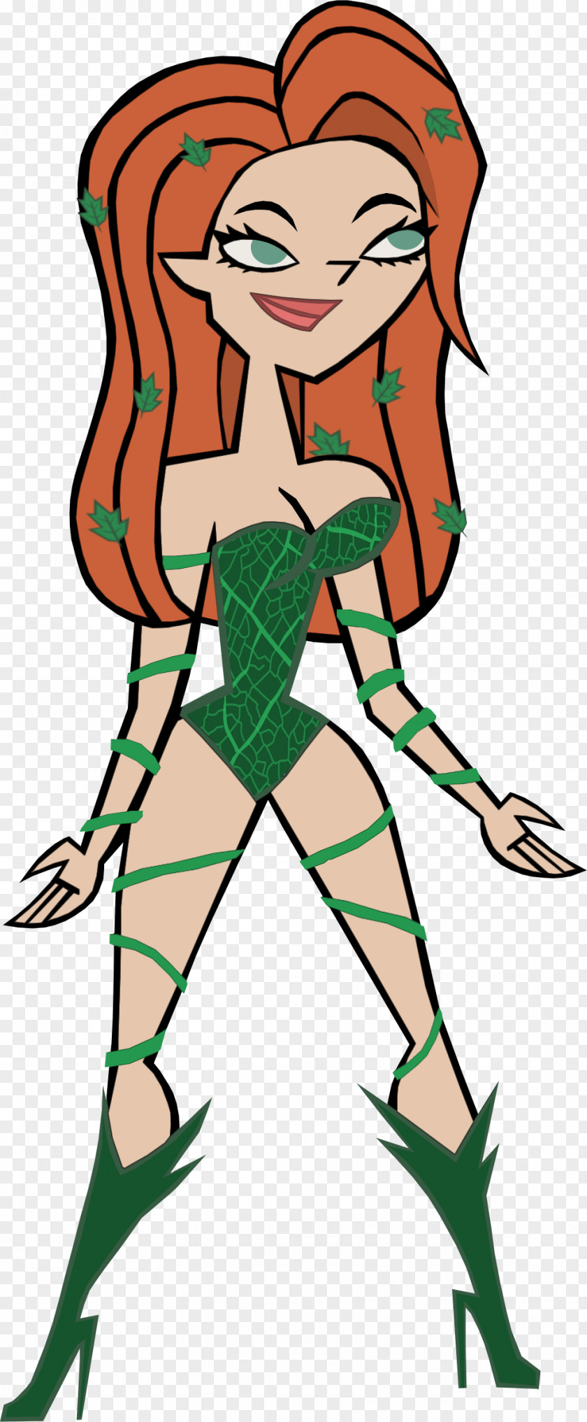 Poison Ivy Batman Clip Art PNG