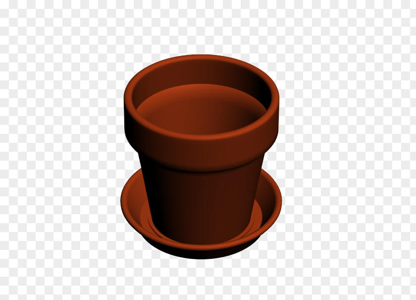 Pot Plant Coffee Cup PNG