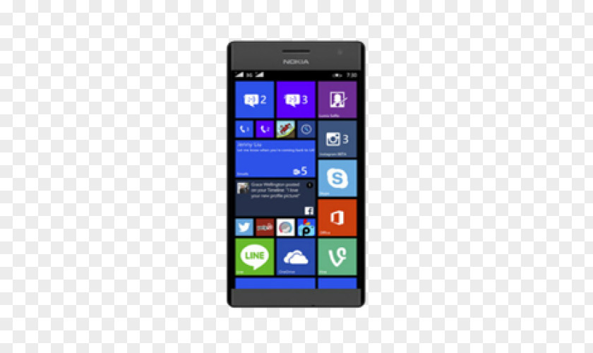 Smartphone Nokia Lumia 730 Phone Series 620 630 PNG