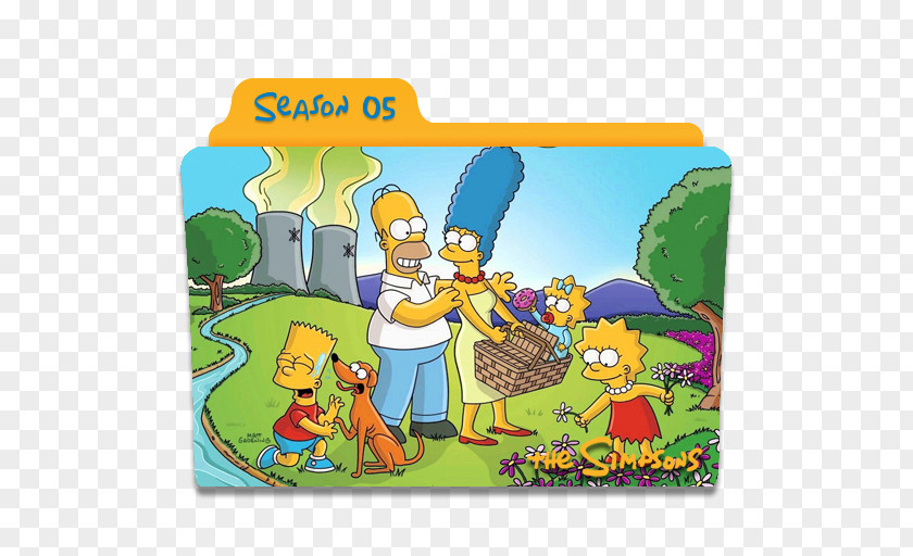 The Simpsons Season 05 Play Toy Recreation Illustration PNG