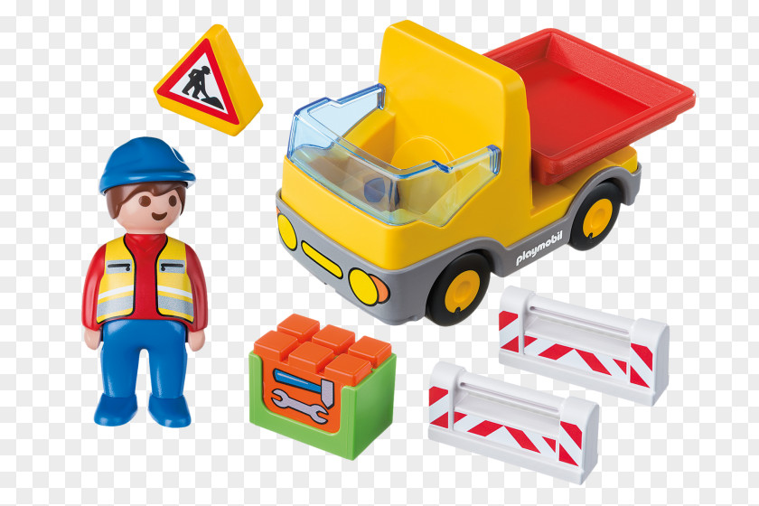 Toy Playmobil 5283 Construction Truck LEGO PNG