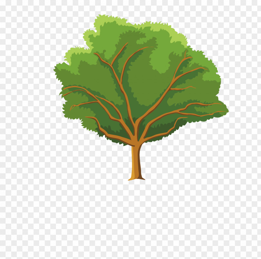 Vibrant Green Trees Season Tree Autumn Clip Art PNG