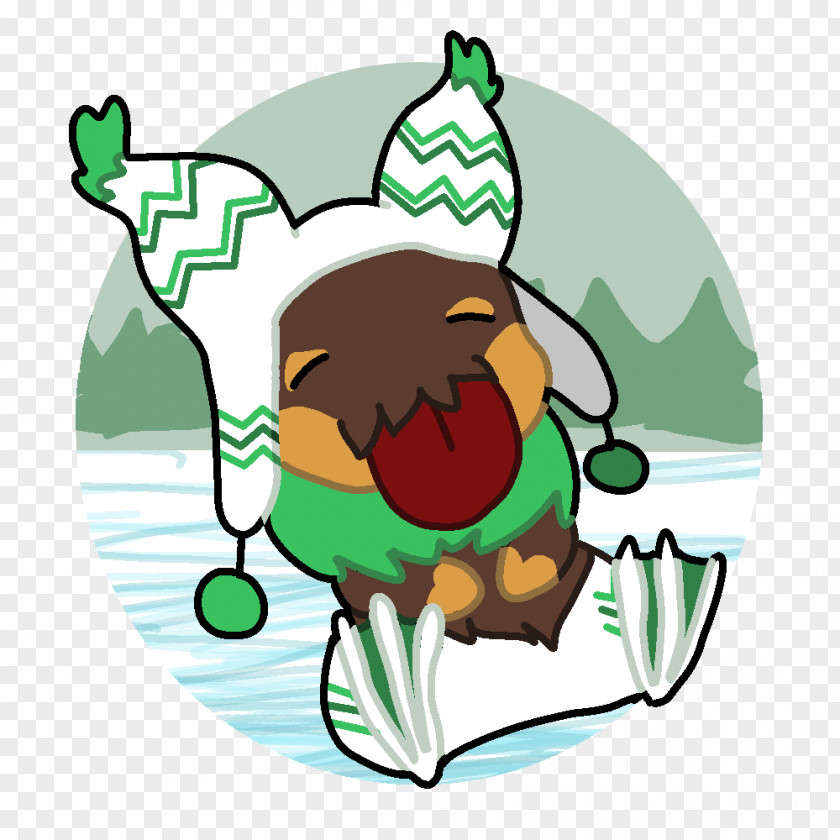 Amphibian Beak Christmas Ornament Clip Art PNG