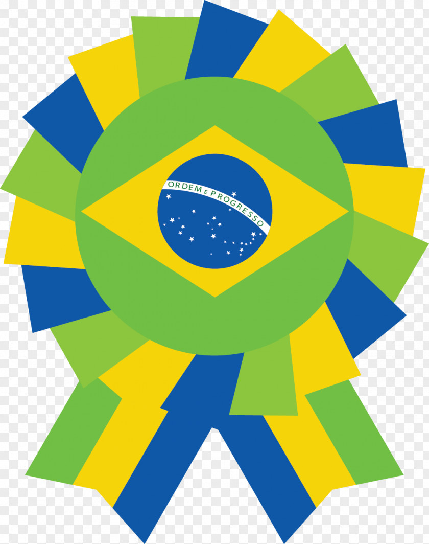Brazil Flag Pin Of Clip Art PNG
