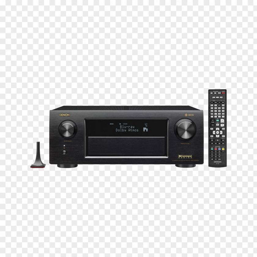 DENON AVR-X6400H 11.2 Kanalų AV Resyveris Receiver Audio 4K Resolution PNG