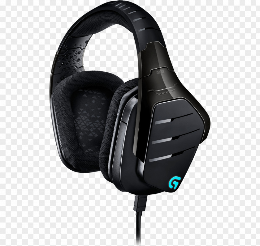 Headset 7.1 Surround Sound Headphones Logitech Active Noise Control PNG