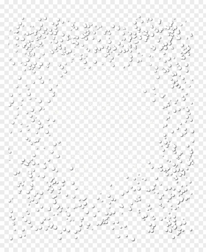 Snow White Snowflakes Material Pattern PNG
