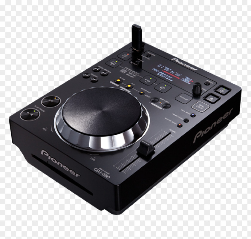 USB CDJ Pioneer DJM-350 Audio PNG