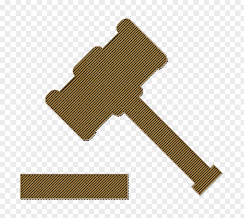 Wood Hammer Icon Law WebDev SEO PNG