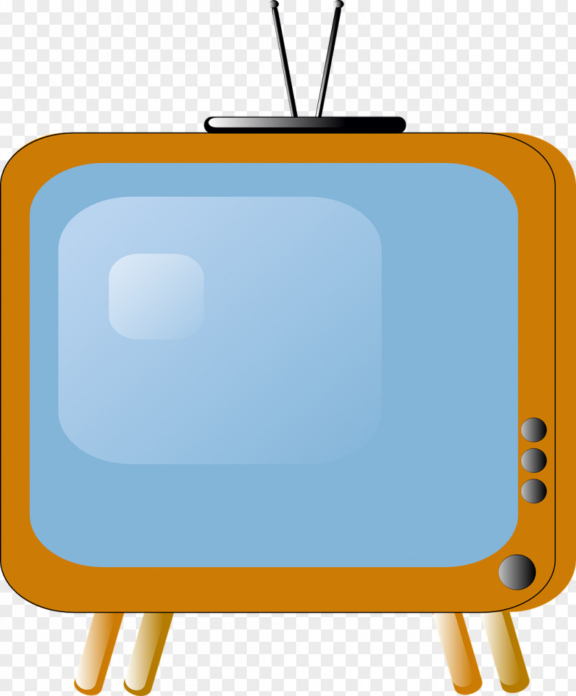 Yellow TV Television Show Clip Art PNG