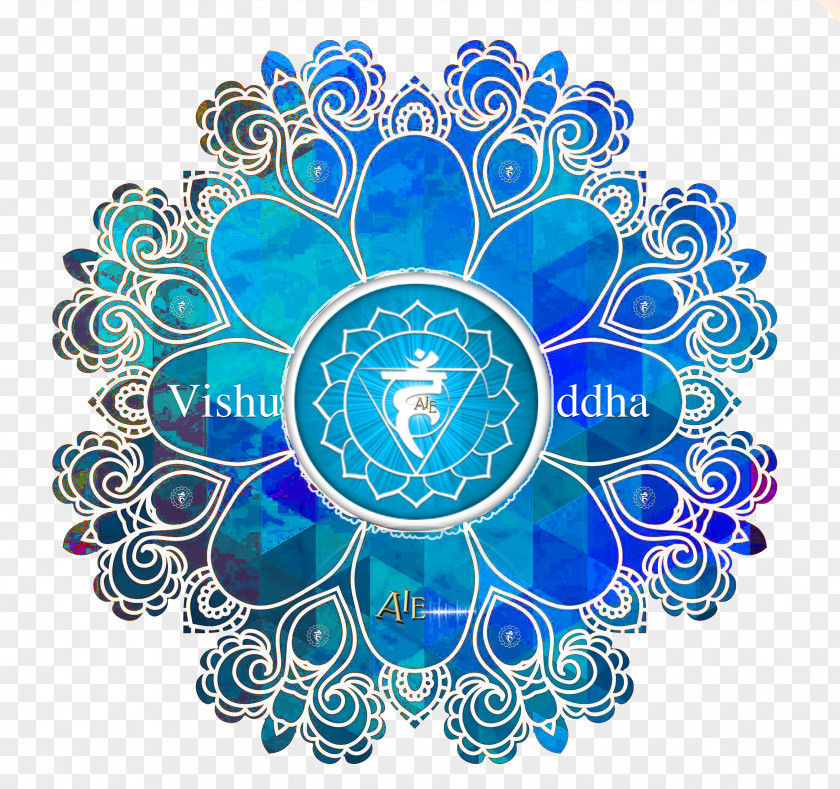 Art Electric Blue Floral Flower Background PNG