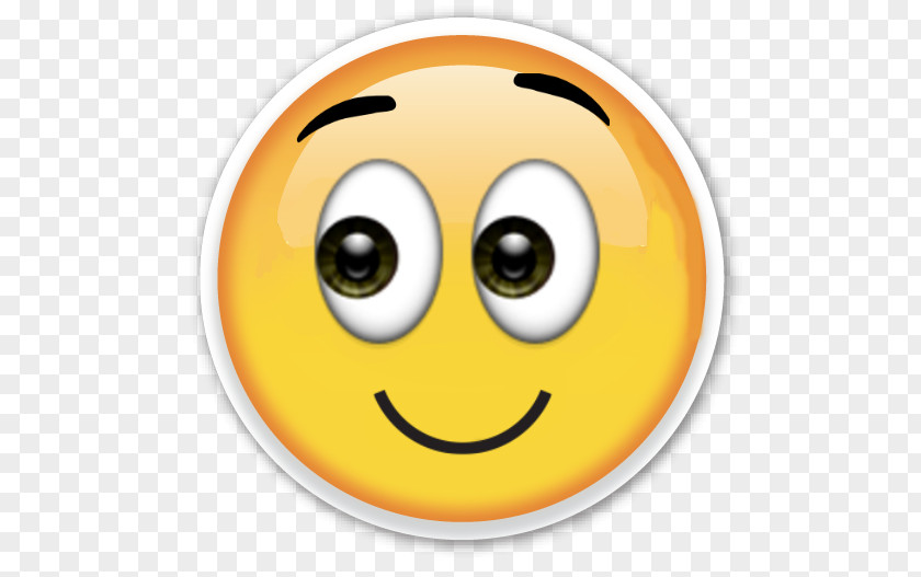 Emoji Smirk Sticker Emoticon PNG