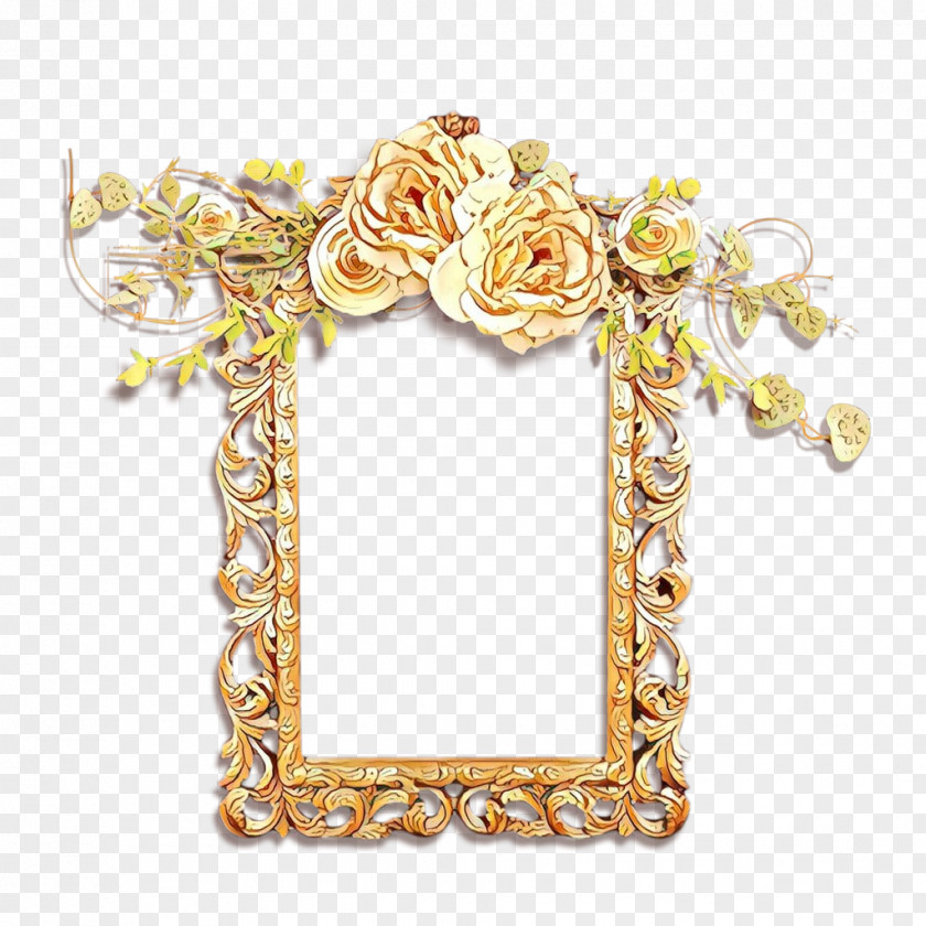 Mirror Ornament Picture Frame PNG