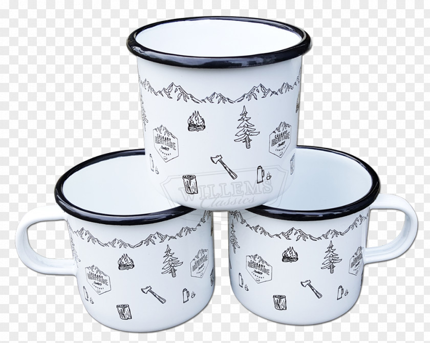 Mug Coffee Cup Vitreous Enamel Porcelain Saucer PNG