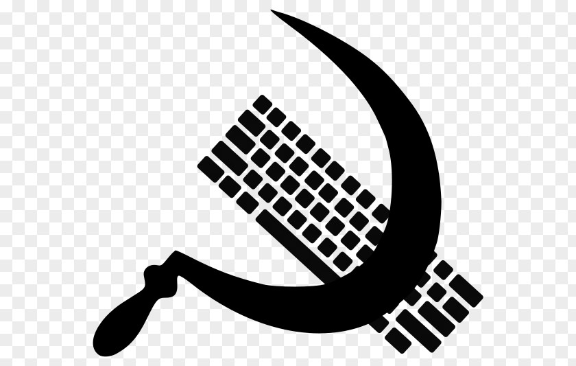 Sickle And Star Computer Keyboard Mouse Clip Art PNG