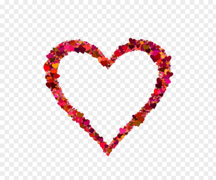 Heart Paper Sticker PNG