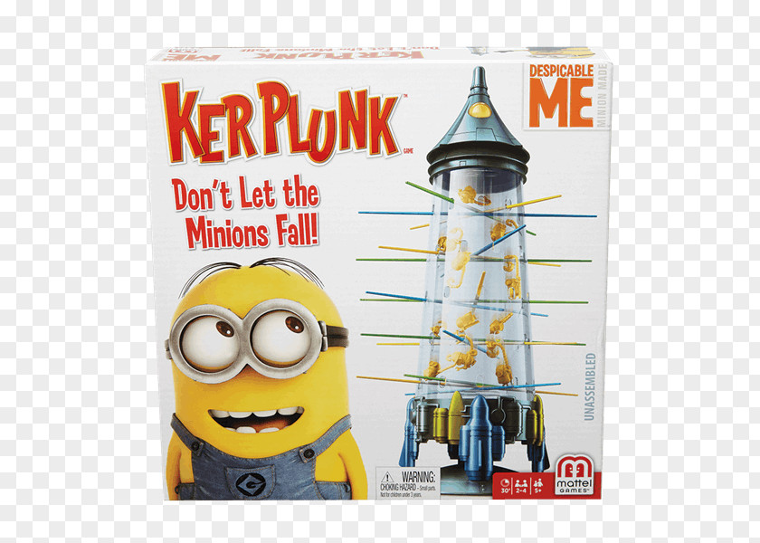 Minion Family Mattel KerPlunk Minions Game Despicable Me PNG