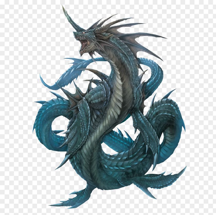 Monster Legendary Creature Sea Dragon Leviathan PNG